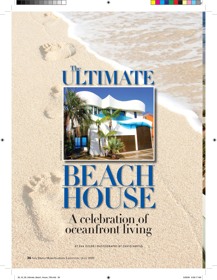 Architectural Photographers San Diego Home & Garden Lifestyles Editorial Cover Story