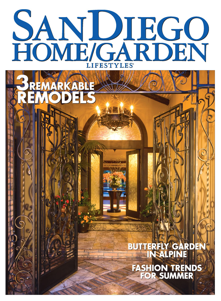 Architectural Photographers San Diego Home & Garden Lifestyles Editorial Cover Story